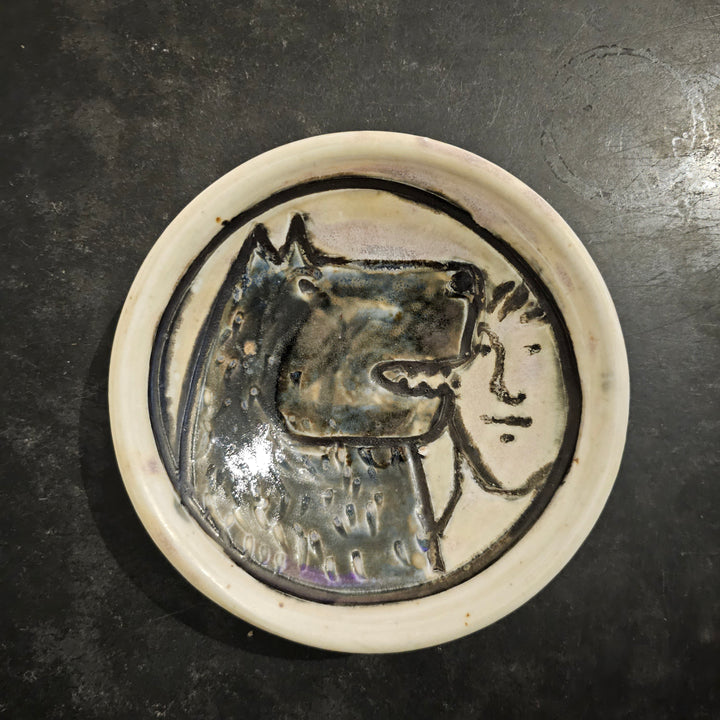 Ceramic Plate by Mike Norman