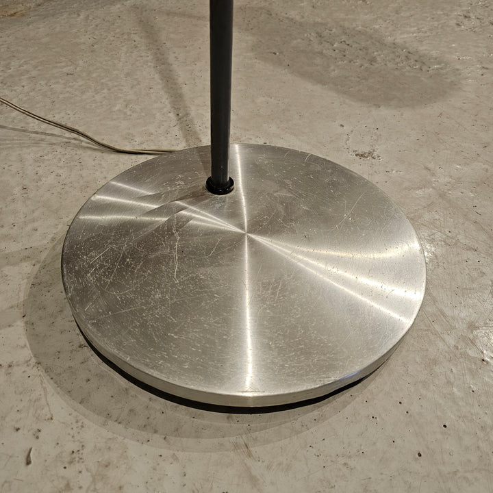 1960's Brushed Aluminum Floor Lamp