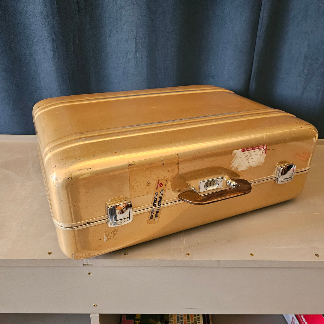 Vintage Aluminum Halliburton Suitcase