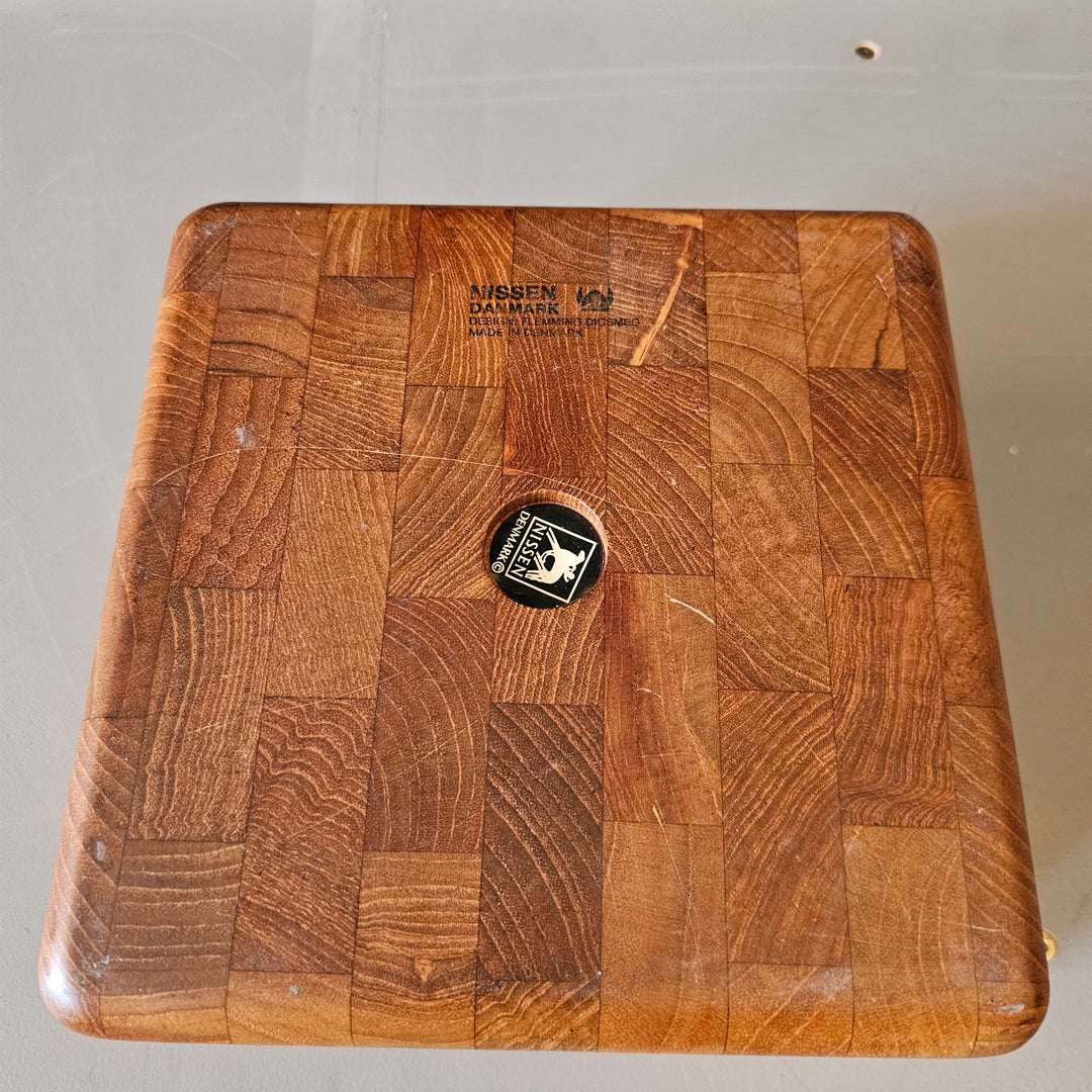 Teak Catchall Bowl Digsmed for Nissen Denmark