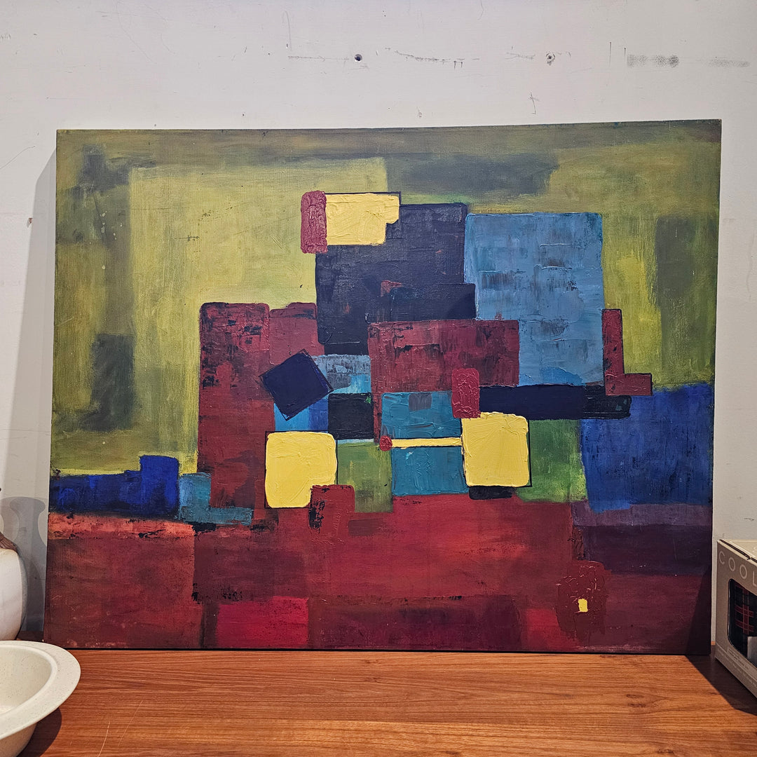 Original Abstract Painting - J. Shepard