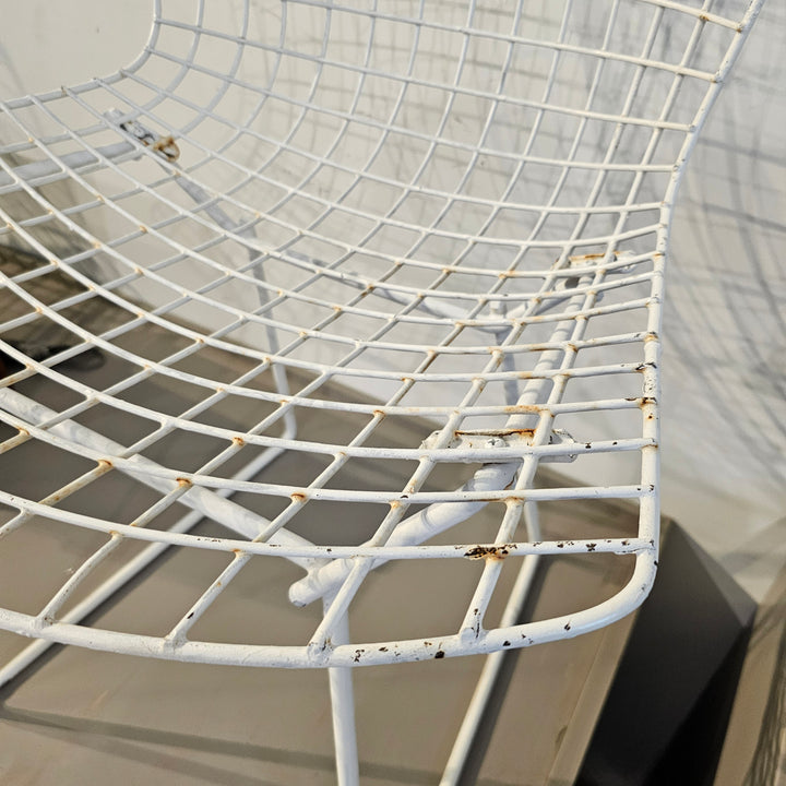 White Bertoia Chair