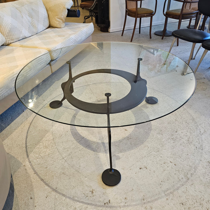 Custom Steel & Glass Coffee Table