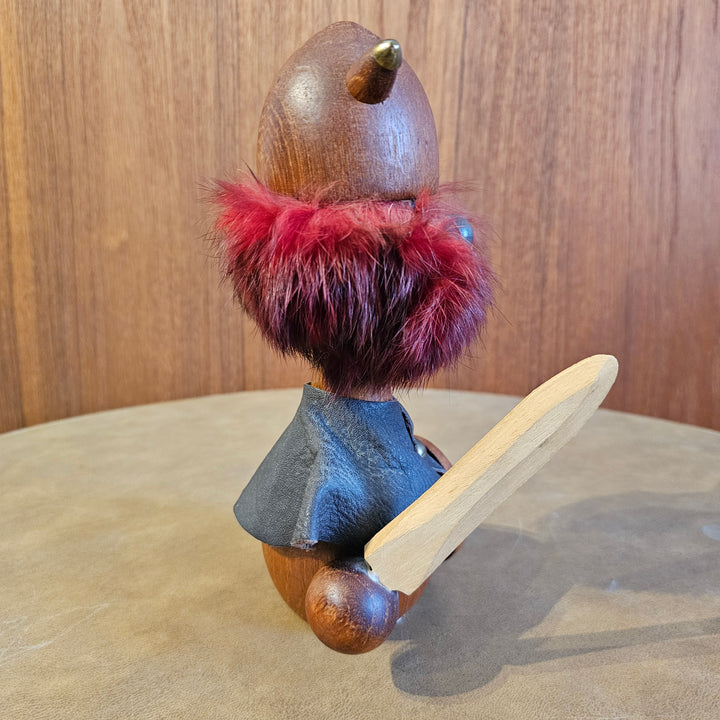 Hans Bolling Vintage Teak 'Erik the Red' Figurine