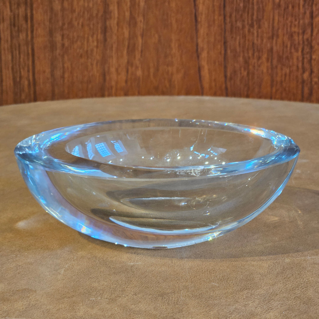 Swedish Glass Ashtray (signed)