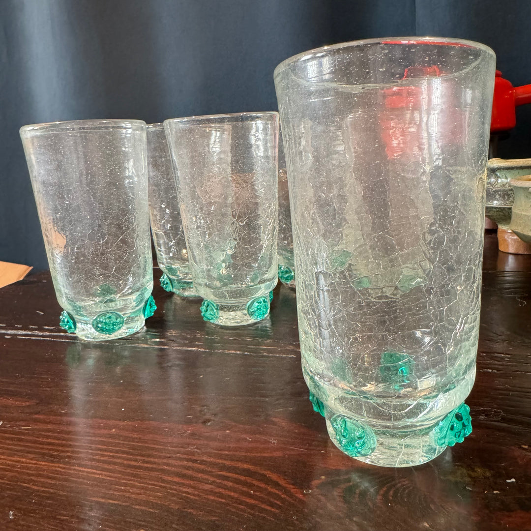 Set of Six Blenko Highball Glasses #445