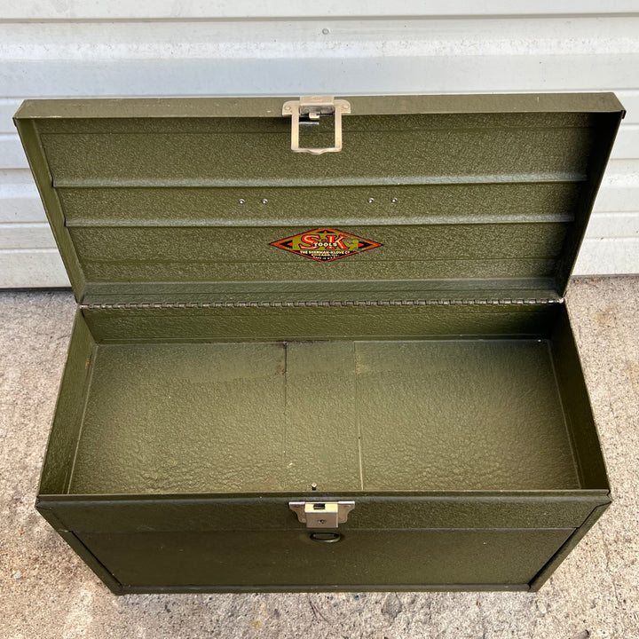 Vintage Sherman-Klove Metal Multi-Drawer Toolbox