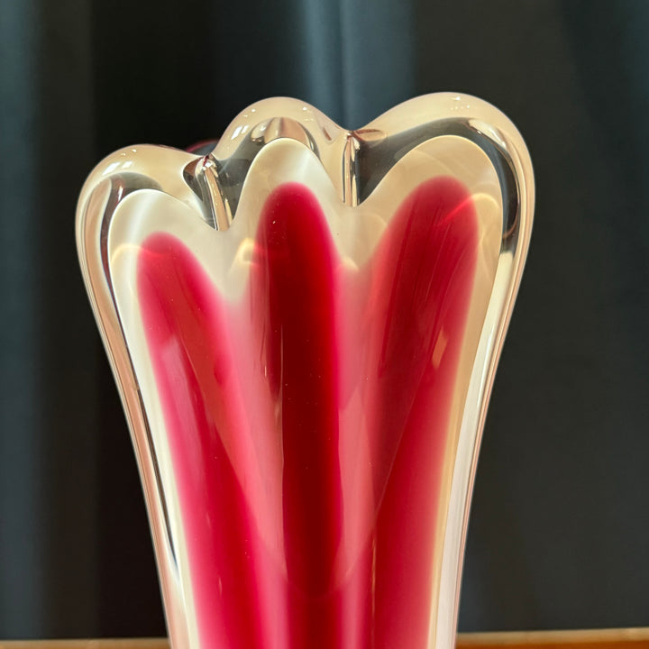 Pink Glass Vase