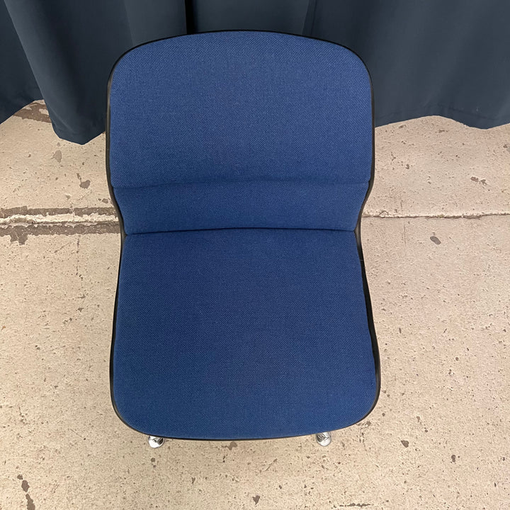 AllSteel Upholstered Blue Chair