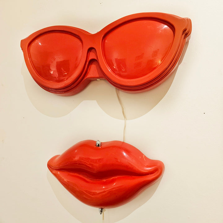 1970's Zicoli Limbach Pop Art Wall Lamp