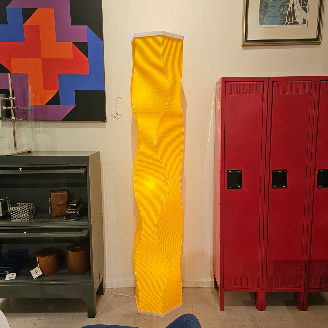 Roland Simmons Corrugated Floor Lamp