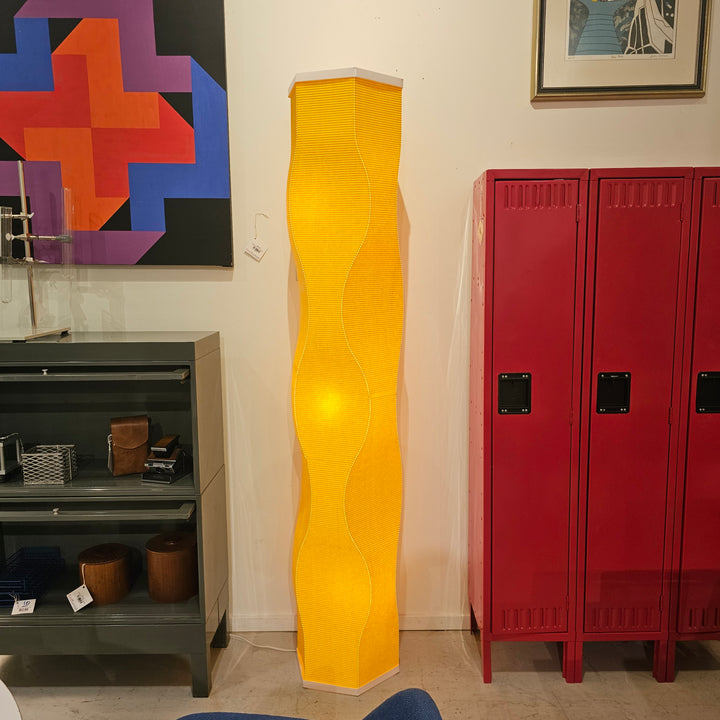 Roland Simmons Corrugated Floor Lamp